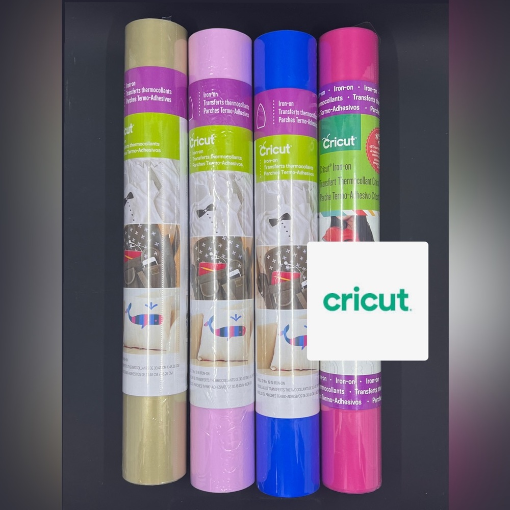Cricut Iron On Vinyl Bundle, Set of 11 Rolls